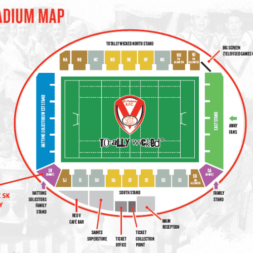 Seat Of The Day: Family Stand | St.Helens R.F.C.