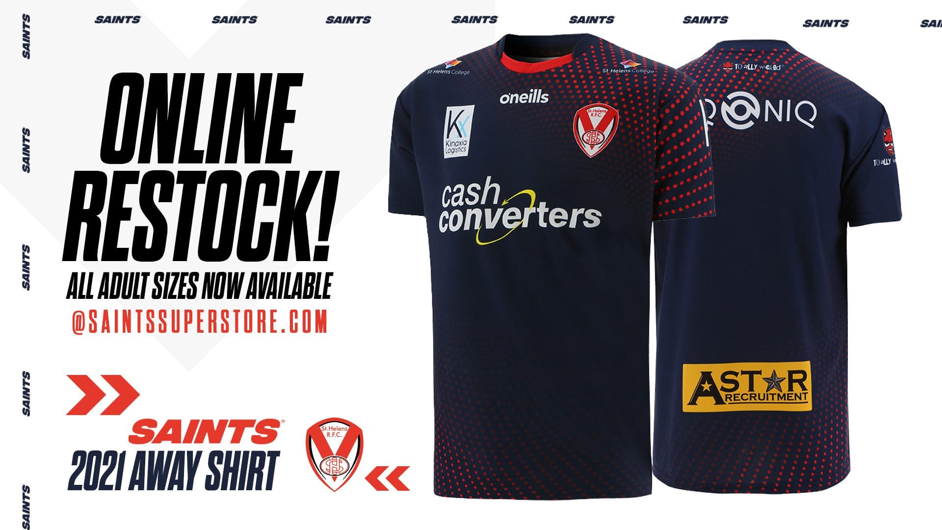 2021 Away Shirt now back online!