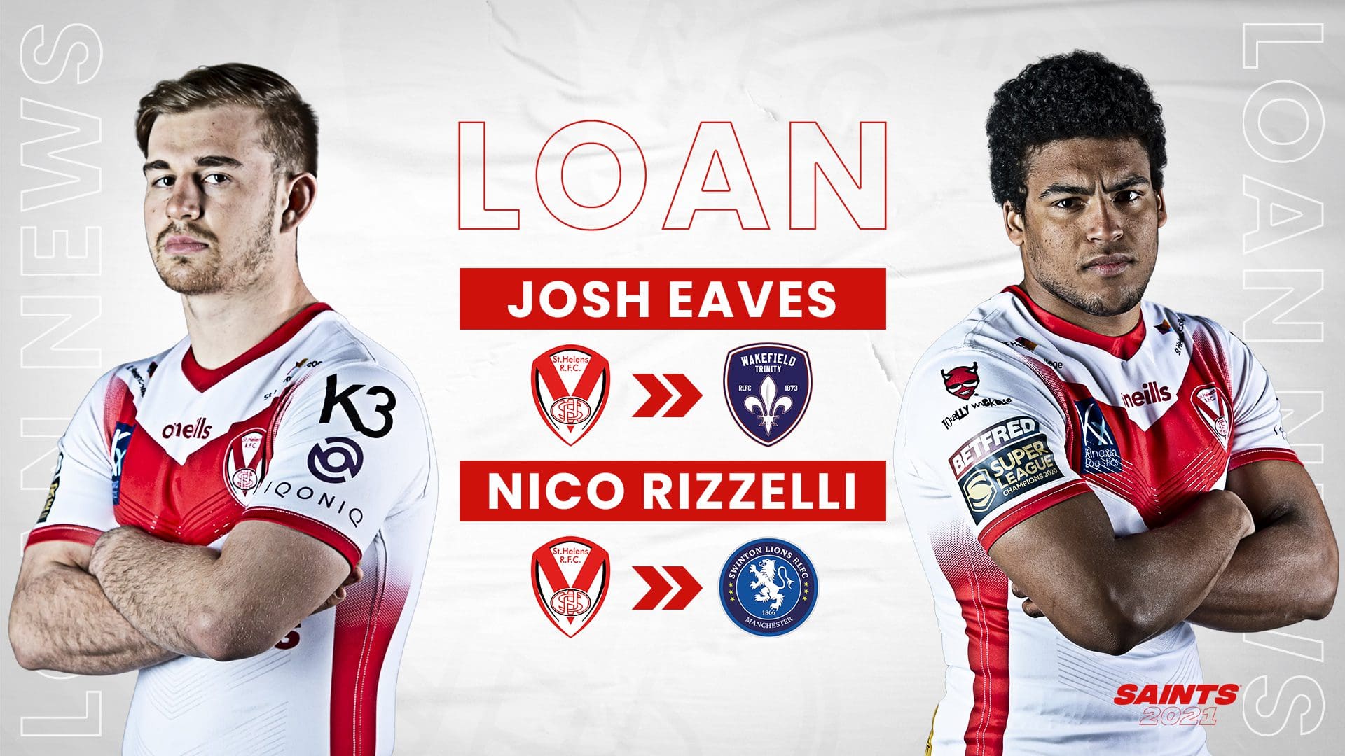 Loan news: Eaves and Rizzelli on the move  .