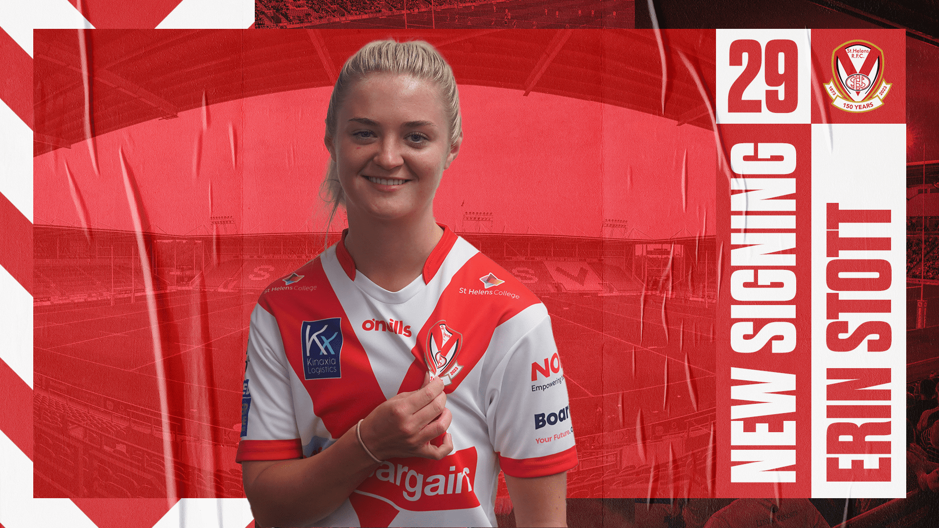 Saints Women announce Erin Stott signing | St.Helens R.F.C.