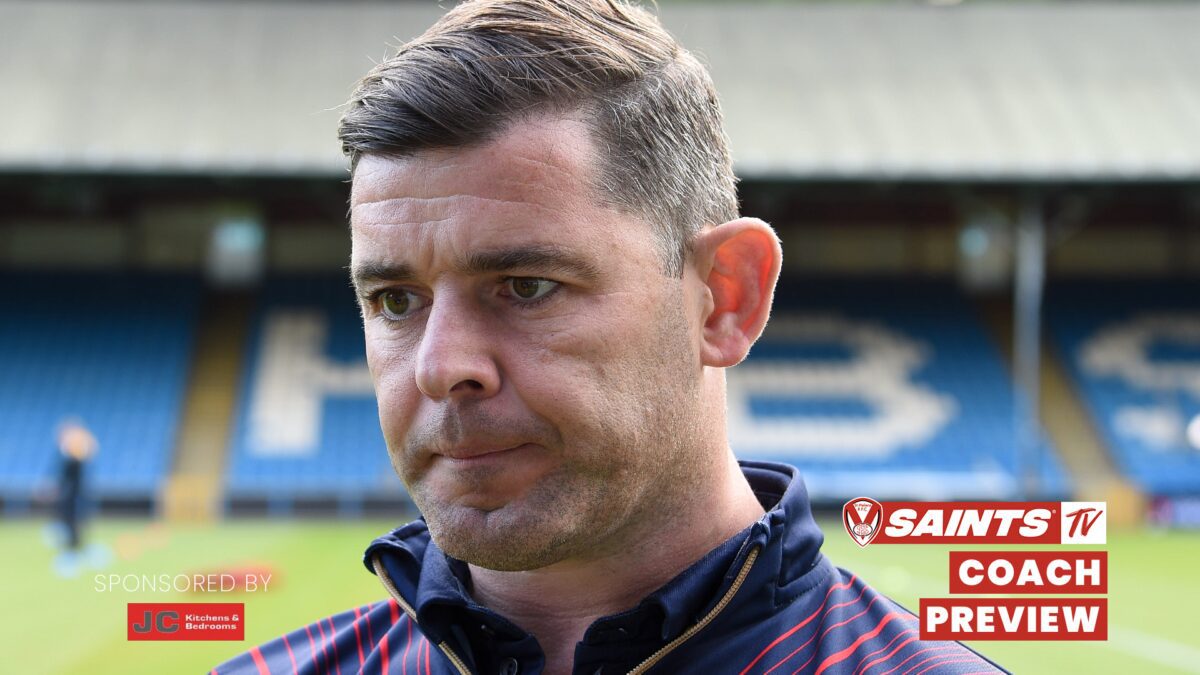 Saints TV: Wellens ahead of Saints' visit to Castleford