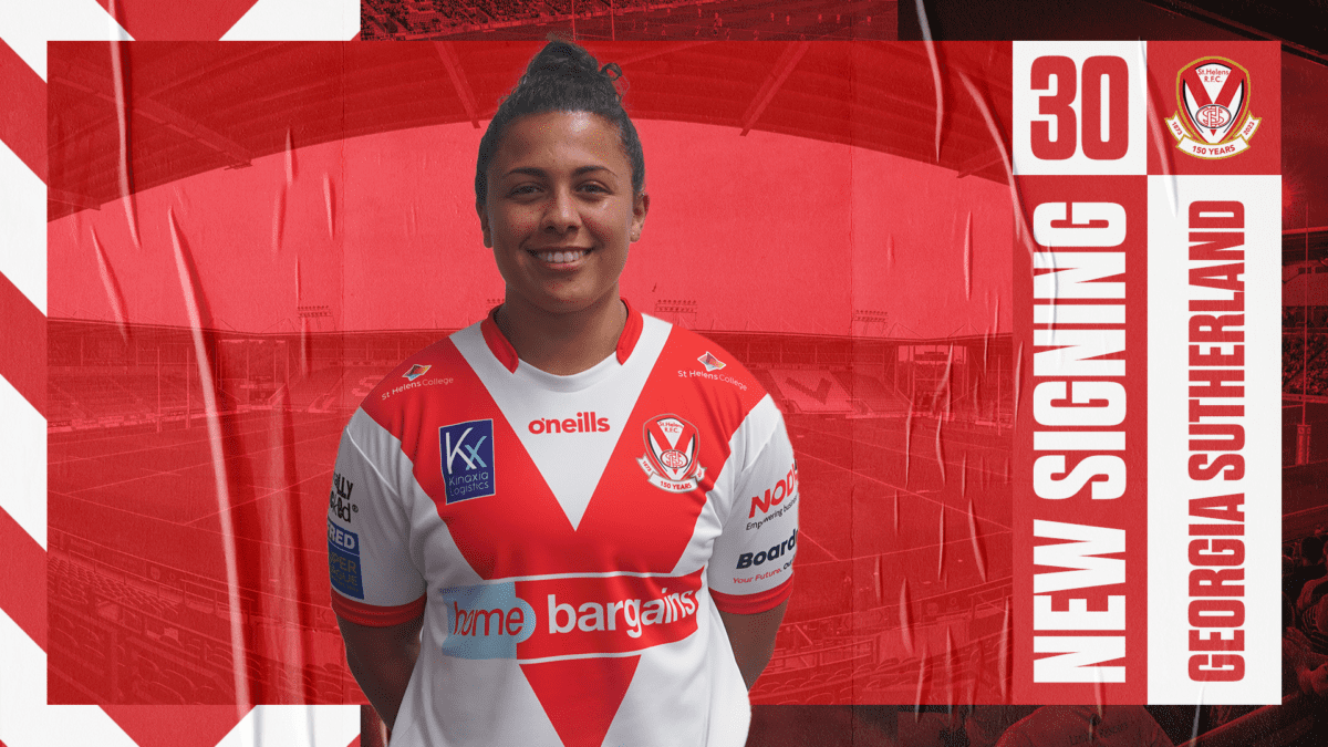 Saints Women Confirm Sutherland Signing | StHelens RFC